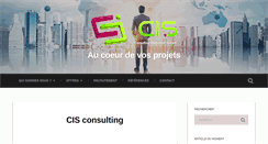 Desktop Screenshot of cis-consulting.com